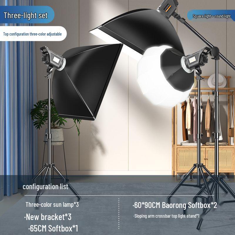 Pro Grade LED Spherical Floor Light for Influencer Photography & Broadcast