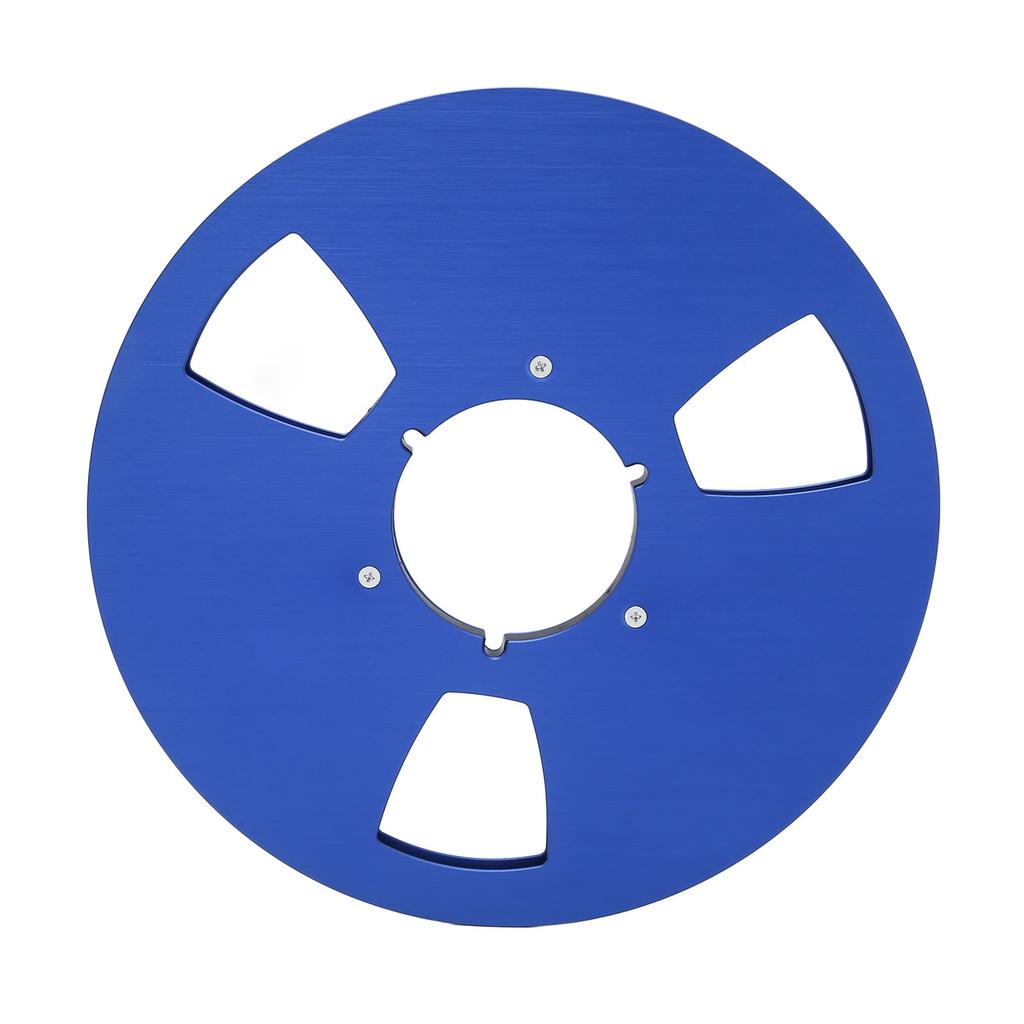 1 4 10.5 Inch Empty Takeup Reel 3 Hole Aluminum Alloy Universal Opening Machine Part Sound Tape Takeup Reel for Pioneer