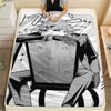 1PC Iruma kun Print Flannel Blanket, High quality Comfortable for All Seasons, Home Decor, Warmth and Comfort, Perfect for Christmas Gifts