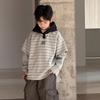 Boy S Striped Hoodie Long Sleeve Casual Sweatshirt For Big Kids