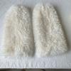 Winter Leggings Covers Leg Warmer Boot Socks Aesthetic Solid Color Warm Furry Plush Boot Cuffs Toppers Leg Gaiters Cover