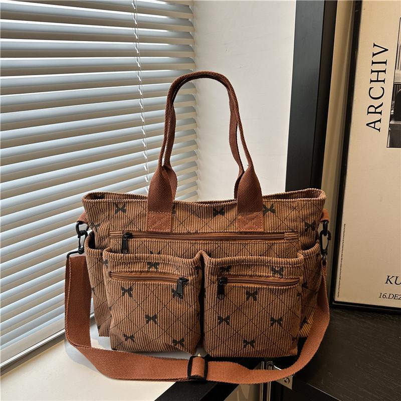 

Тренд бант новый красивый повседневный большая вместимость плечевая сумка мессенджер простая модная сумочка коричневый