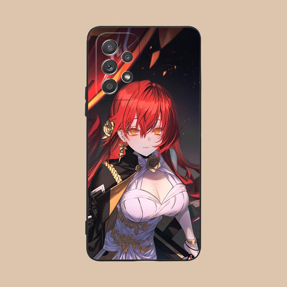 Funda de Teléfono Móvil HSR Himeko Mate de TPU para Samsung Galaxy A56 55 54 53 52 51 36 35 34 23 16 15 5G Funda Colorida