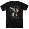 26 Harry Potter Harry and Sirius T Shirt Mens Licensed Wizard Movie Tee Black Unisex T-Shirt