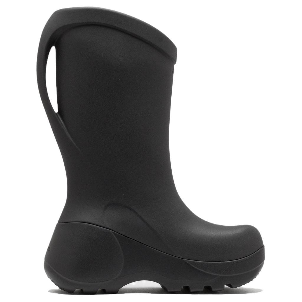 Crocs Hydra Stylish and Comfortable Commuter High Boots Unisex Black