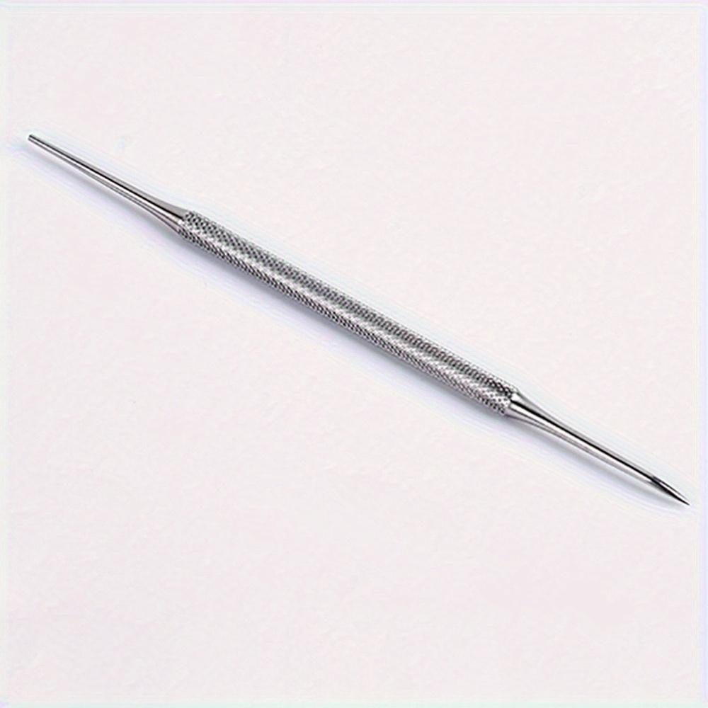 

Stainless Steel Nail File and Cleaner Set – Dual-Ended Toe Nail Lifter, Foot Care Tool, Cuticle Pusher – Unscented – Pedicure Th