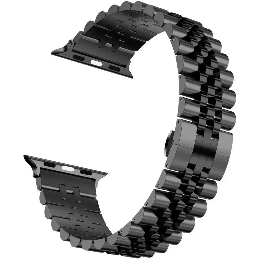 TPU Protector Case+Metal Strap For Apple Watch Ultra Band 49mm 45mm 44mm 41mm 40/38 Stainless steel Bracelet series 3 5 6 se 7 8