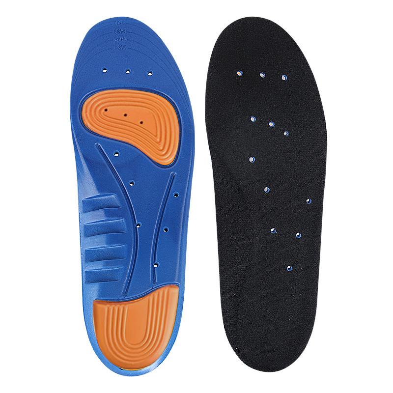 Men's Breathable Basketball Insoles Shock-Absorbing Heel Sports Running Outdoor 1Pair/2Pair New