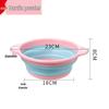 Portable Folding Washbasin for Home, Dorm, and Travel - Large and Small Sizes Available