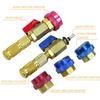 R134a R12 Valve Core Remover Installer Car Air Conditioning Valve Core Quick Remover Installer High Low Pressure Repair Tool
