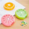 Portable 7-Day Rotating Mini Medicine Box with Customizable Logo