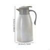 Insulated Water Pitcher for Beverages, Large Volume Container Gatherings