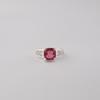 Pink Tourmaline Gemstone 925 Sterling Silver Women Jewelry Designer Ring For Anniversary Gift CZR-15-2