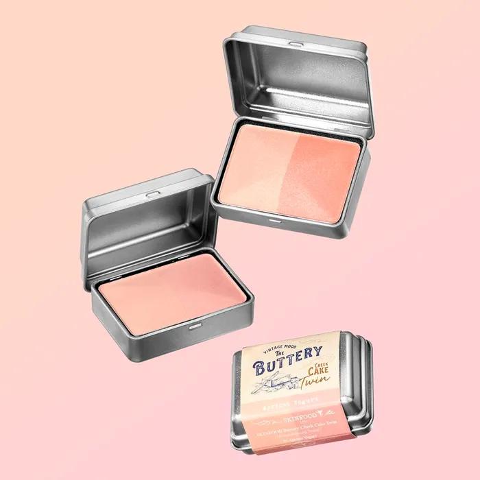 

[+4 Спонжа Бесплатно] Масляный Румянец Двойной (нет. 3, 4) No. 4 Coral Tart