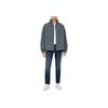 Calvin Klein Solid Color Comfortable Stretch Zip Long Sleeve Jacket Men Jackets Dark-Gray 40BM510-CKP