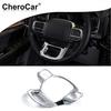 Chrome Steering Wheel Moulding Decor Cover Trim Interior For Ford F150 -