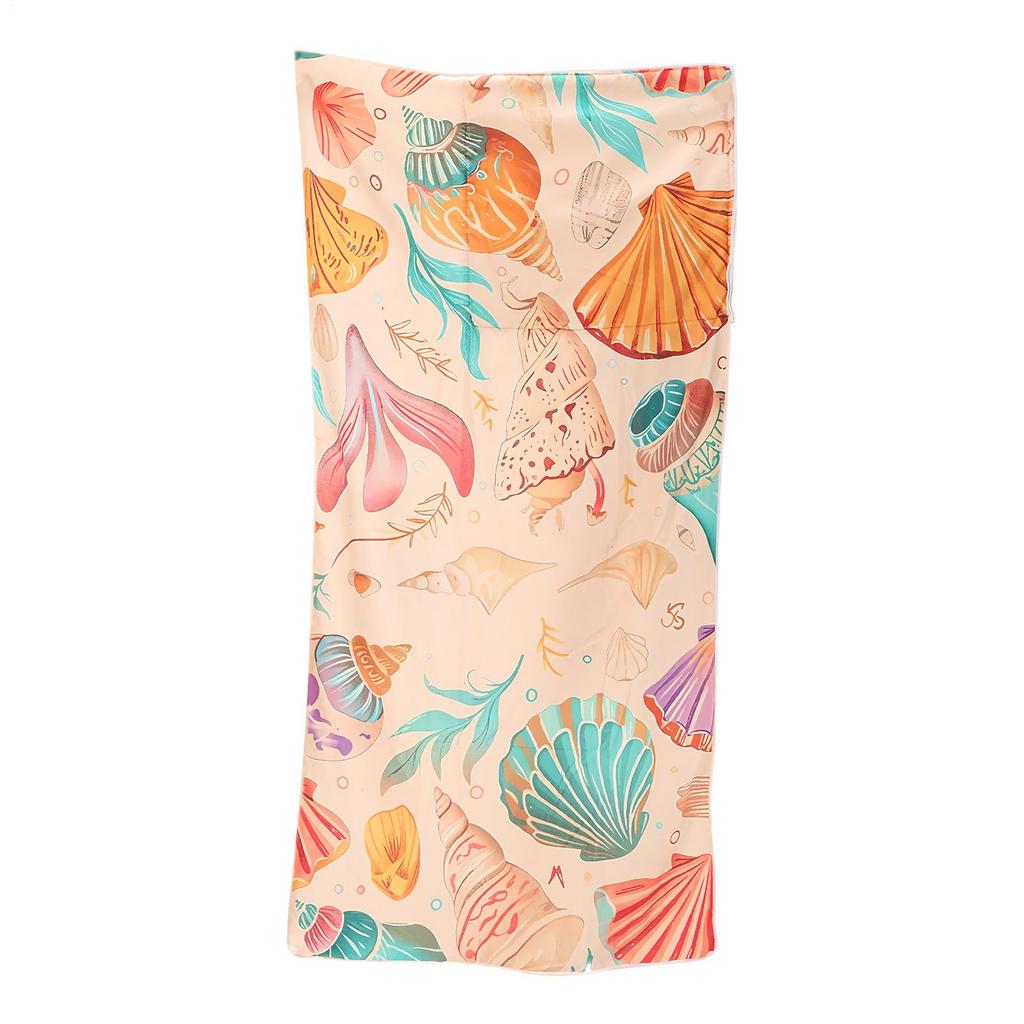 Beach Towel Printed Towel Portable with Storage Bag Large Beach Towel Bath Towel Quick-drying Towel for Vacation Outdoor