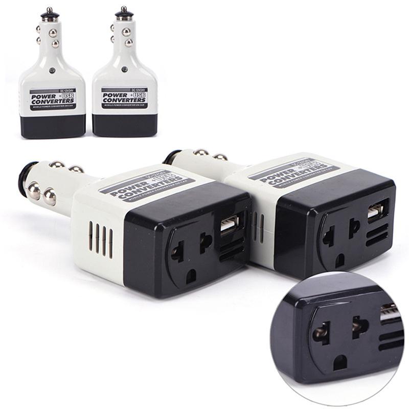 Przetwornik Mocy Samochodowej USB DC 12/24V Do AC 220V Inwerter Samochodowy Do Telefonu Inwerter 12V Uniwersalny Transformator Mocy Ładowarka Do Telefonu Komórkowego Port USB