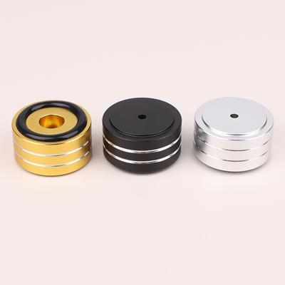 1Pc 40X20Mm Sp4010 Hifi Amp Speaker Aluminum Isolation Feet Pad Use For Turntable Dac Stereo Audio Speakers Amplifier Feet Pad