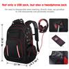 2022 Herren Multifunktionaler Wasserdichter USB Business Casual Rucksack für Reisen
