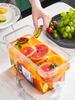 5L Cold Water Bucket with Faucet Large Capacity Refrigerator Juice Bucket Cold Water Bucket Summer Fruit Juice Drink Container