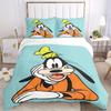 3pcs set Goofy Disney1pc of quilt cover+2pcs of pillowcase, no core, print bedding, All Seasons Bedroom Setting036