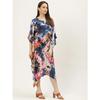 Women Kaftan Multicolor Kaftan Dress Indian Bollywood Party Wear Kimono Kaftan
