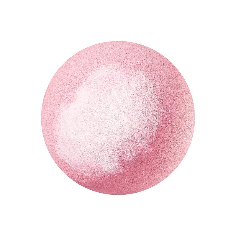 Blueberry Fragrance Bath Salt Ball - Blue and White (Sunken Ball) Naked, Clean Bath Salt Ball