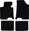 Black Velour Floor Mats For: Hyundai I40 Station Wagon, Sedan (2011-)