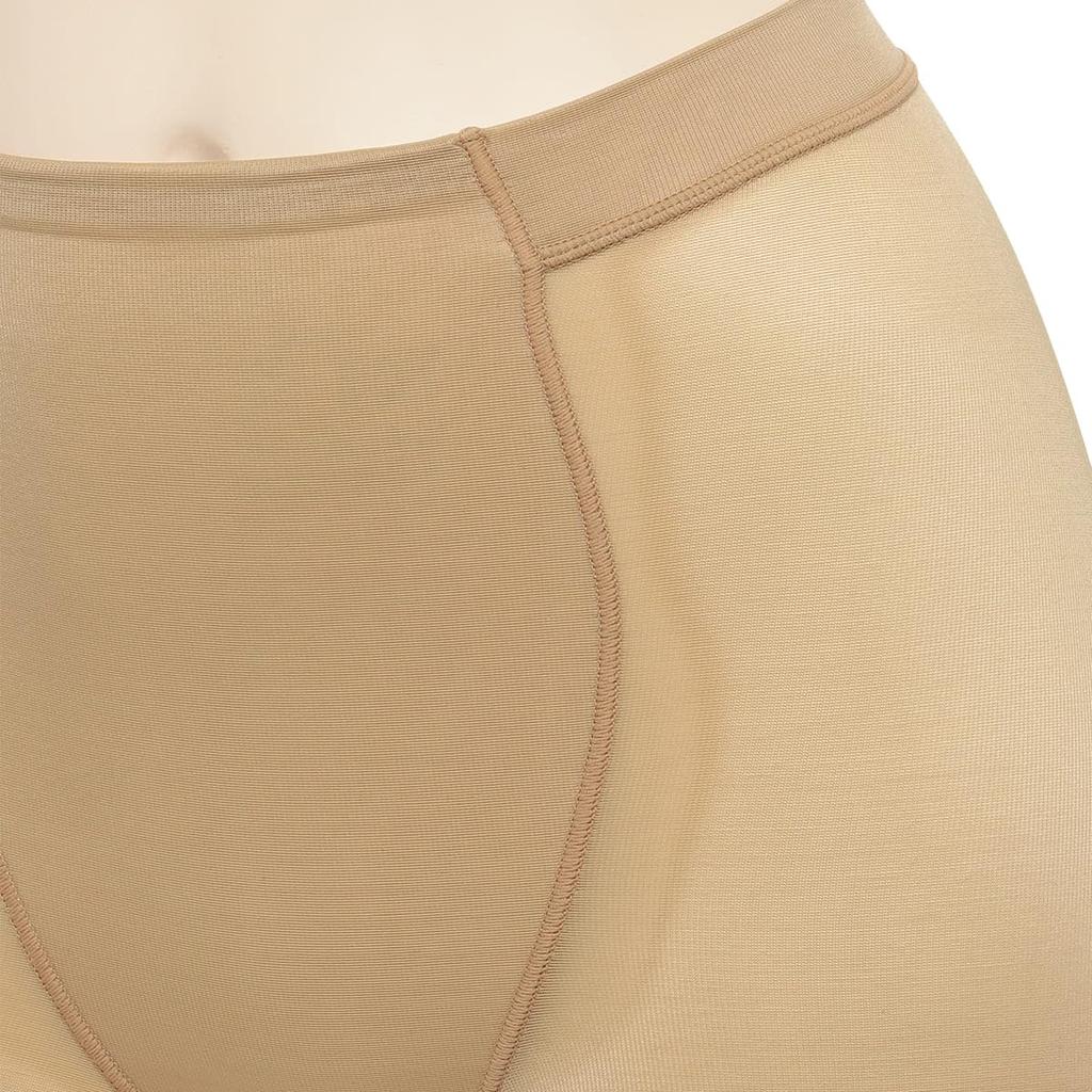 Atsugi Waist Shapewear Short Short Can Be Worn Ocher [ASTIGU] [Sou] Girdle, Length, Sweat-Wicking, Quick-Drying, Alone, Women's, 80512K,