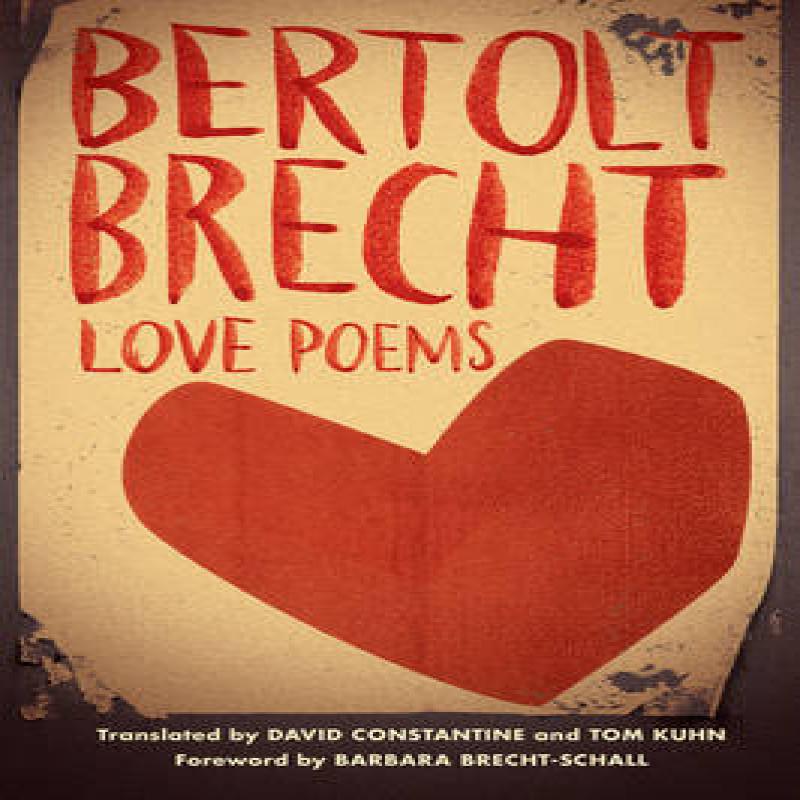 Love Poems by Bertolt Brecht Paperback Book 9781631491115