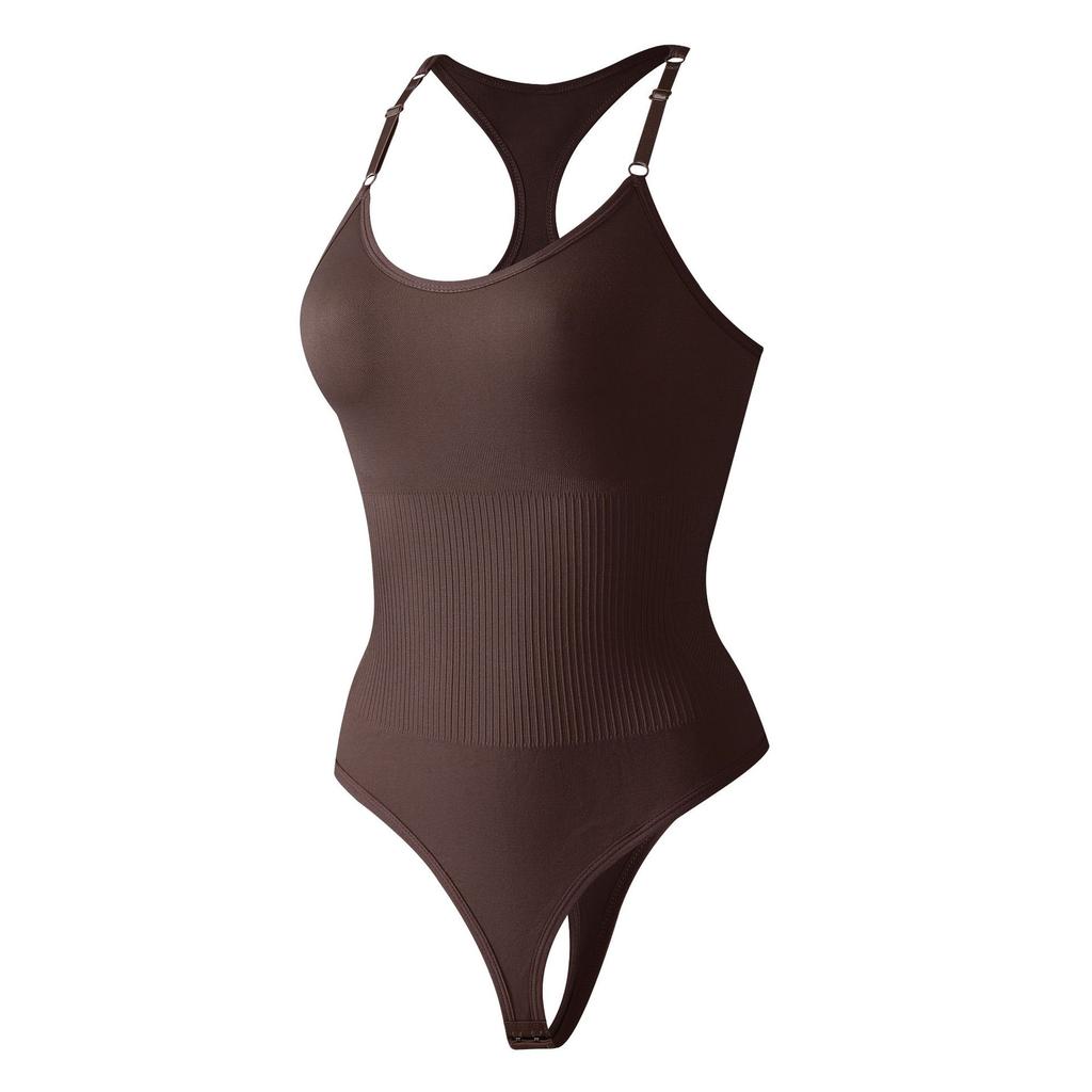 T-back body-shaping bodysuit Buttock-lifting and tummy-tucking shapewear Slimming seamless body-hugging shapewear