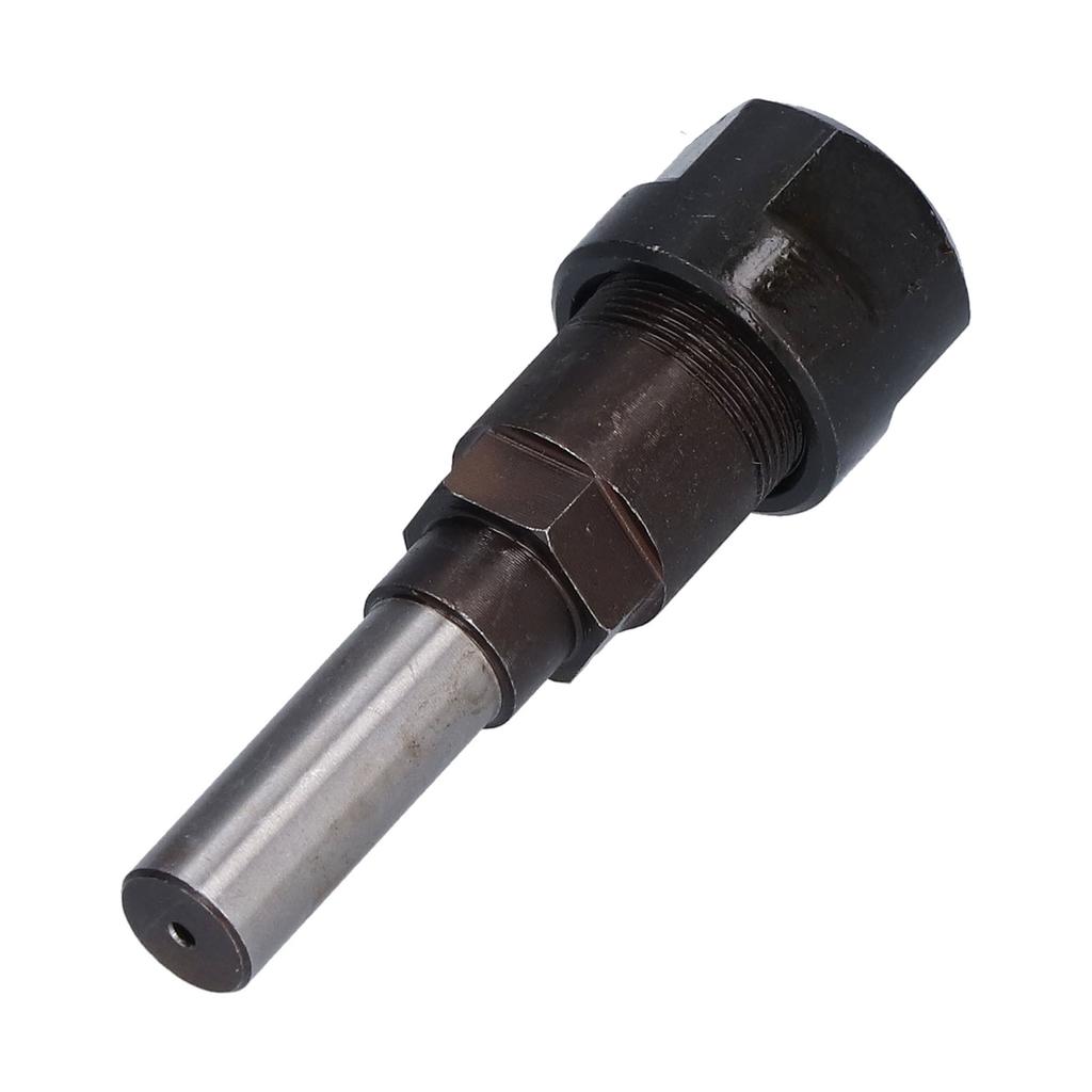 Freser spennhylse forlenger Chuck Rundt skaft Fresebiter Forlengelsesstang for trebearbeiding 12 mm skaft