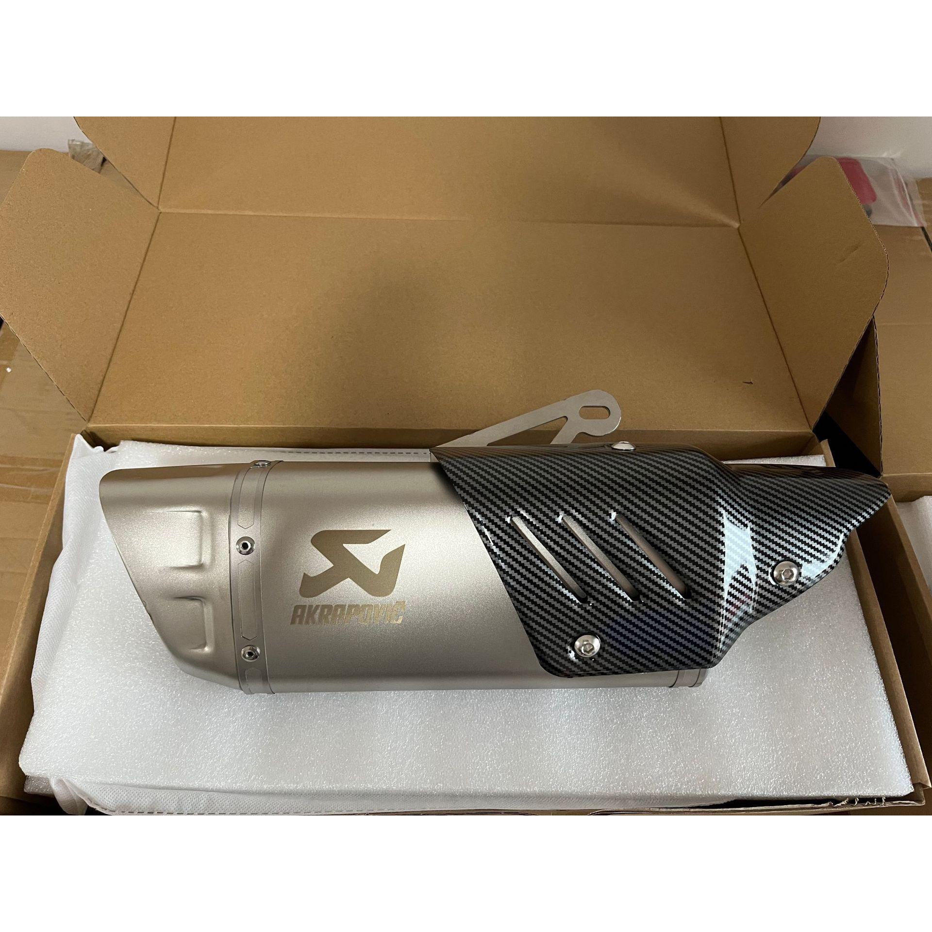 

Motorcycle Exhaust Pipe for Ninja250, 400, Z900, RC, R6 - Modified Oblique Four-Corner Design