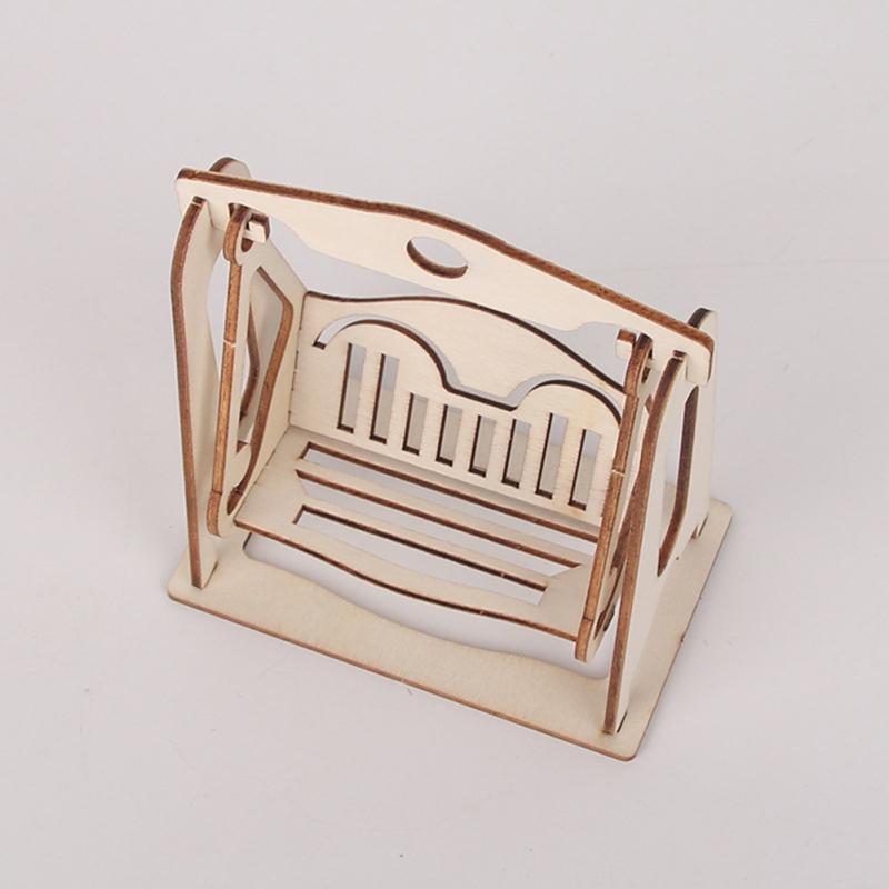 1 Beutel Holzschaukel Kindergarten Handmontiert DIY Kinder Lernspielzeug Zur Verbesserung