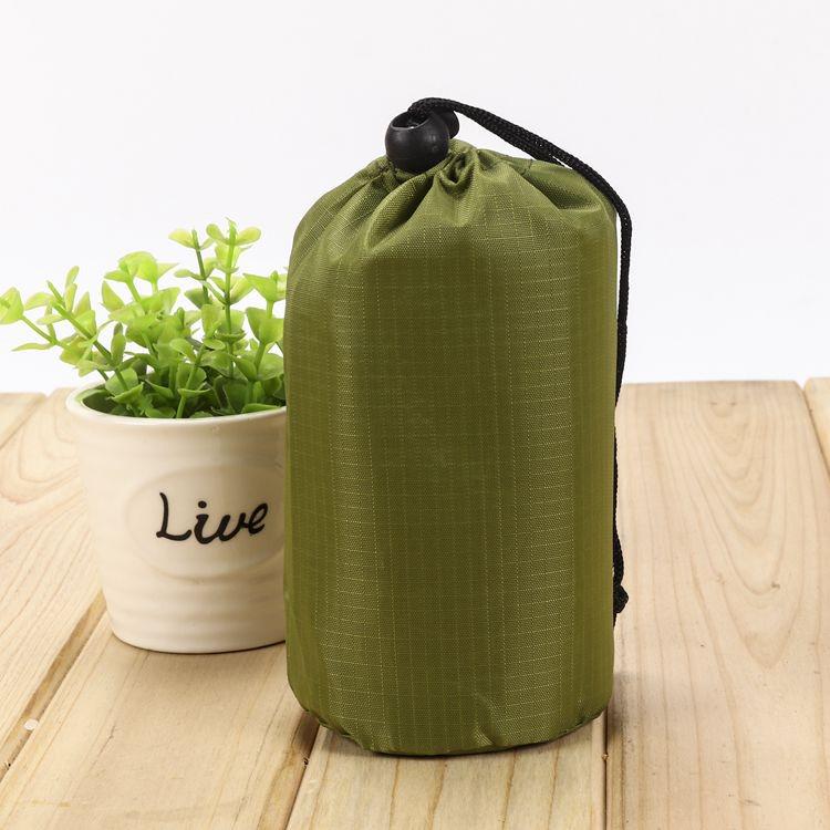 

Down Jacket Sunscreen Clothing Storage Bag - Nylon Polyester Plaid, Portable Drawstring, Oxford Cloth