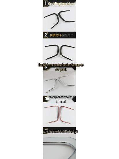 Ankai Fog Light Trim and Anti-Scratch Cover for 2019 Corolla