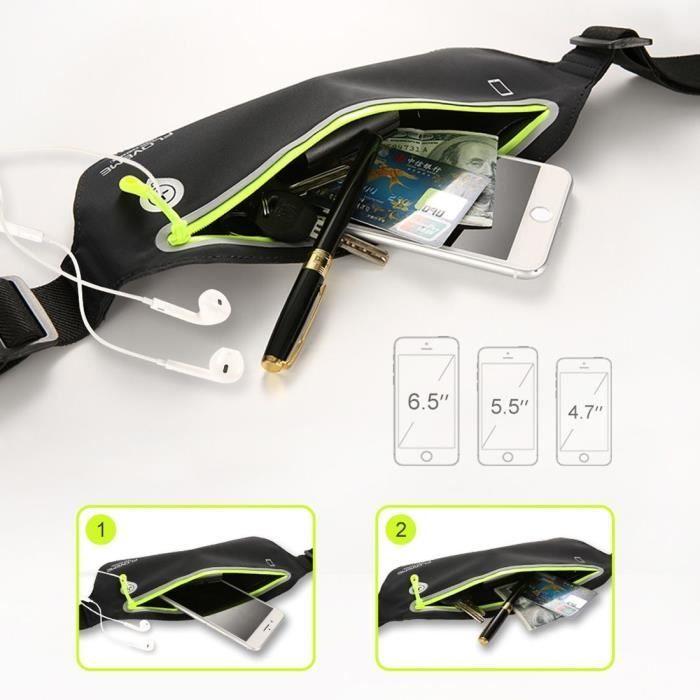 Sac Banane - DORO - 8035 - Réfléchissant - Imperméable - Ajustable