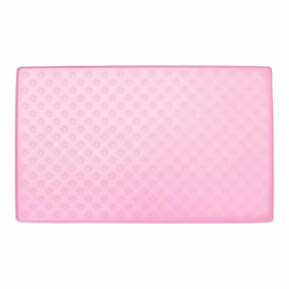 Waterproof Pet Placemat Prevent Food and Water Overflow Non-Slip Pet Feeding Mat Rectangular Durable Cat Feed Mat Dog