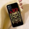 Slayer Heavy Metal Rock Band Phone Case For Redmi Note 13 14 15 Pro Plus 12 13C 12C 15C 9 10 10C 9T 9C 9A TPU Soft Cover Clear C