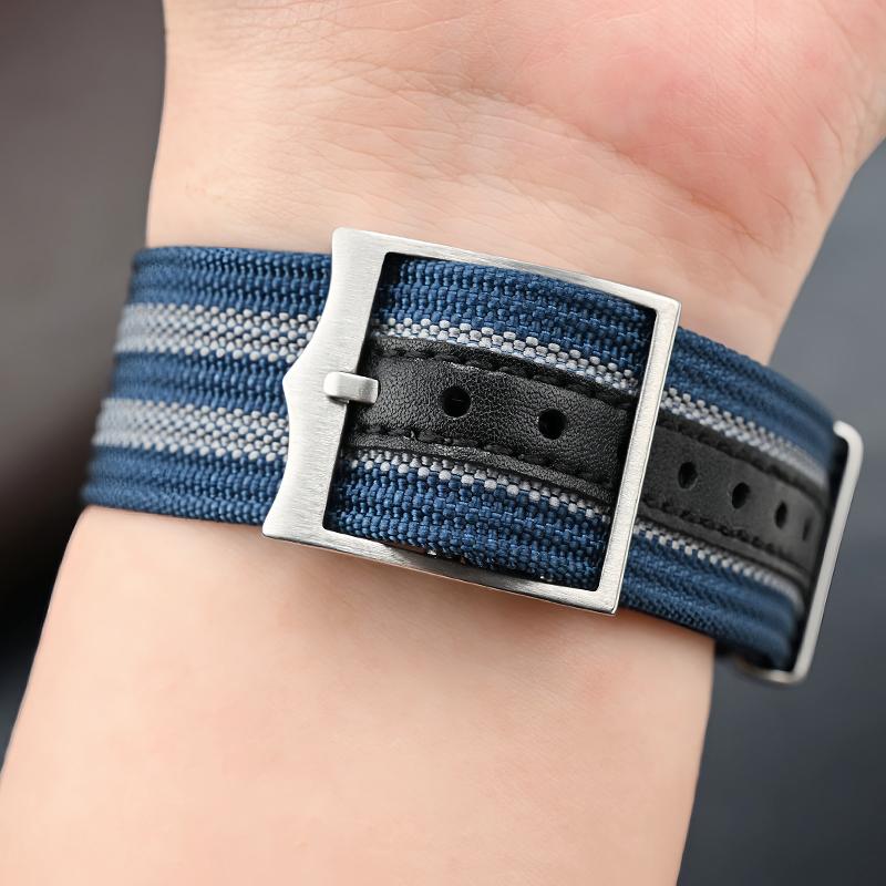 Nylon Strap 20mm 22mm Thick Premium Ballistic Nylon Strap for Men and Women Washable Bracelet Bracelet Watch Accessori