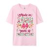 Unisex Clothing 44 Years Old Gifts 44th Birthday Made In 1980 Tshirts Geek New Coming Design T Shirt Combed Cotton Unisex Tshirt