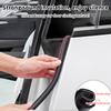1 Piece Auto Sealant Strips 80Cm Car Door Edge Seal Strip Rubber B-Pillar Weatherstrip Soundproof Dustproof Car Accessories