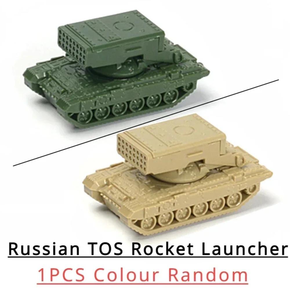 1/144 5cm Classic Tank Model WWII Soviet BM21 Italian B1 Destroyer US M35 Truck Finished Tiger Leopard Sand Table Plastic Toys