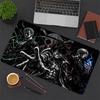 1Pc Dark Fantasy Battle Scene Gaming Mouse Pad Keyboard Desk Mat Non-slip Rubber Lock Edge Waterproof Computer Mousepad for Office Home Decor S1263