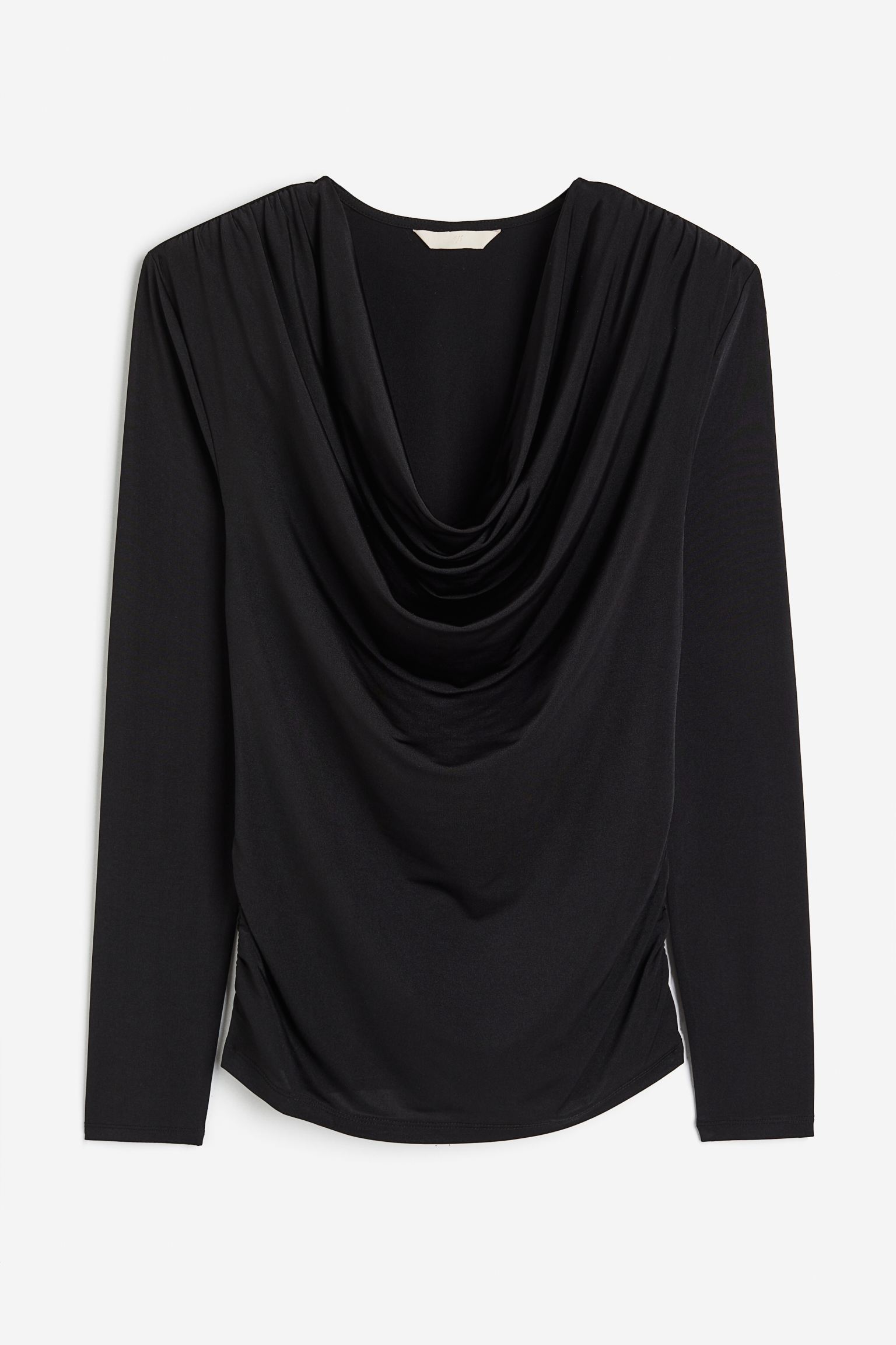 

Топ с воротником-хомутом