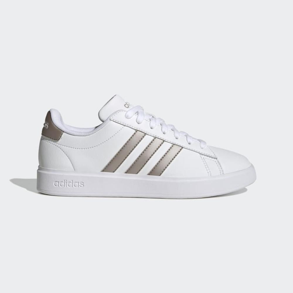 Adidas grand court 2.0 sneakers synthetic leather white