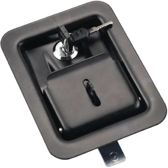 Generator Set Equipment Door Lock Panel Lock Three Point Linkage Lock Engineering Vehicle Door Lock 1Pcs(KG101Locking Tongue) KG101Locking tongue