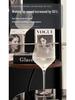 Slanted Mouth Crystal Wine Glass Set - Large, Modern, Creative Luxury Stemware
