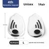 1Pair/2Pair Magnetic Silicone Heel Pads, O/X Leg Correction Insoles, Orthopedic Cushion Inserts for Foot Alignment & Pain Relief